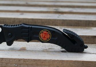 BÖKER® otvárací nôž Magnum Fire Dept čierny 22,5cm