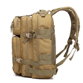 Dragowa Tactical vodeodolný taktický batoh 45L, khaki