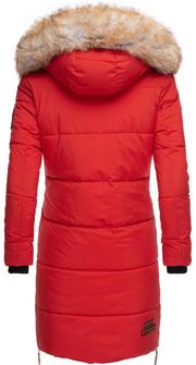 Navahoo Halina dámska zimná bunda s kapucňou, červená