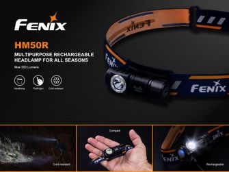 Čelovka Fenix HM50R, 500 lumen