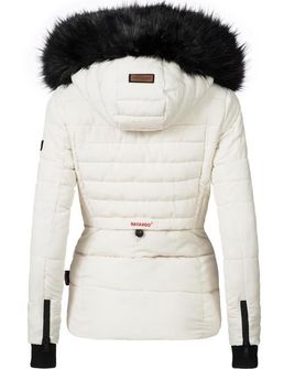 Navahoo Adele dámska zimná bunda s kapucňou, biela
