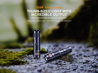 Fenix Mini nabíjateľná baterka E09R