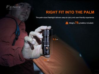 Fenix LED vreckové svietidlo PD25R