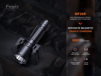 Fenix Nabíjateľné služobné svietidlo WF26R
