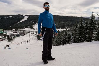 Husky Pánske lyžiarske nohavice Mitaly M čierna