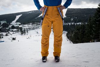 Husky Pánske lyžiarské nohavice Gilep M čierna