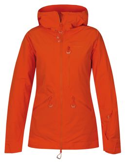 Husky Dámska lyžiarská bunda Gomez výrazne oranžová