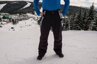 Husky Pánske lyžiarske nohavice Mitaly M modrá