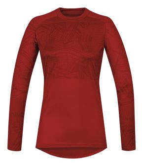 Husky Termoprádlo Active Winter Dámske tričko s dlhým rukávom, červená