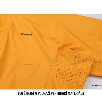 Husky Pánska ultraľahká softshellová bunda Solei M žltá