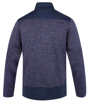Husky Pánsky fleecový sveter na zips Alan M dk. blue