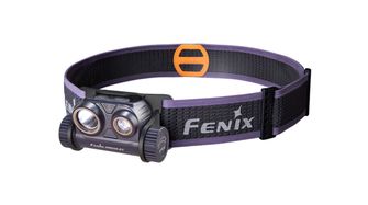 Nabíjateľná čelovka Fenix HM65R-DT - tmavo fialová