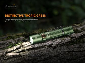 LED svietidlo Fenix PD35 V3.0 - zelená tropic