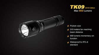Fenix LED baterka TK09 XP-L, 900 lumen