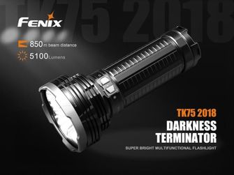 Baterka Fenix TK75 4xCree XHP35 HI, 5100 lúmenov