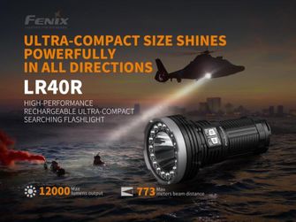 Výkonné svietidlo Fenix LR40R