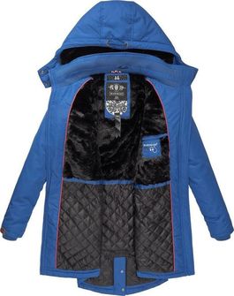 Marikoo Kamii dámska zimná bunda s kapucňou, modrá