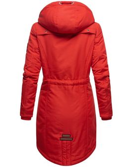 Marikoo Kamii dámska zimná bunda s kapucňou, červená
