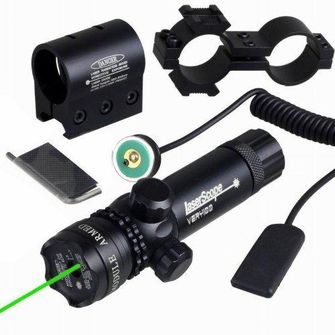 Armed Forces laserový zameriavač na zbraň 5mW zelený
