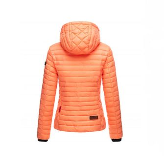 Marikoo Samtpfote dámska prechodná bunda s kapucňou, oranžová