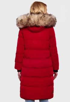 Marikoo dámska zimná bunda s kapucňou Schneesternchen, blood red