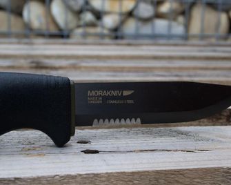 Mora of Sweden Bushcraft Black SRT nôž čierny