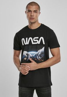 NASA pánske tričko Astronaut Hands, čierne