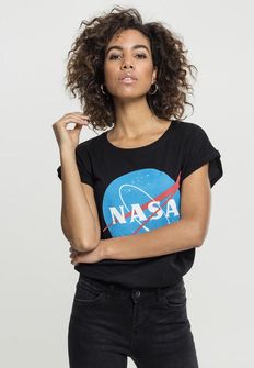 NASA dámske tričko Insignia, čierne