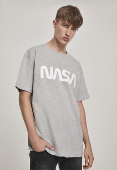 NASA pánske tričko Heavy Oversized, sivé