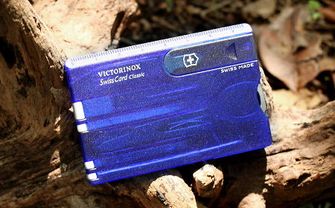 Victorinox SwissCard multifunkčná karta 10v1 modrá