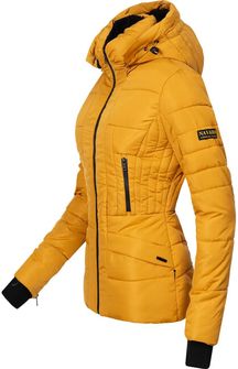 Navahoo Adele dámska zimná bunda s kapucňou, žltá