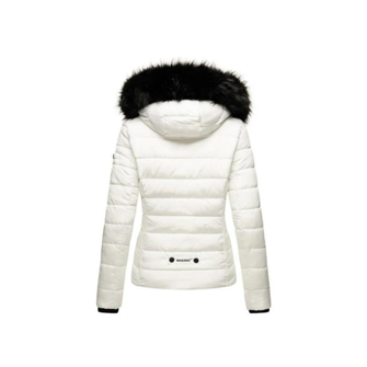Navahoo Miamor dámska zimná bunda s kapucňou, biela