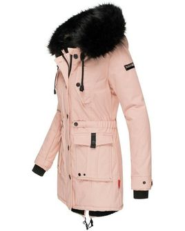 Navahoo Luluna dámska zimná bunda s kapucňou, ružová