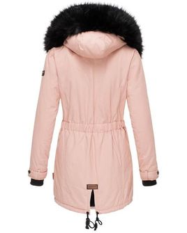 Navahoo Luluna dámska zimná bunda s kapucňou, ružová
