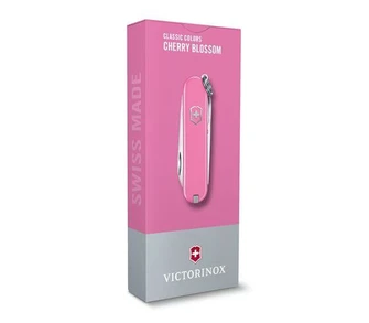 Victorinox Classic SD Colors Cherry Blossom, multifunkčný nôž, ružová, 7funkcií