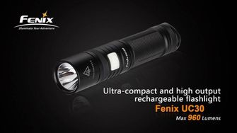 LED baterka Fenix UC30 960lumen kompaktné telo
