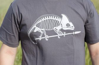 Helikon-Tex krátke tričko chameleón sivé