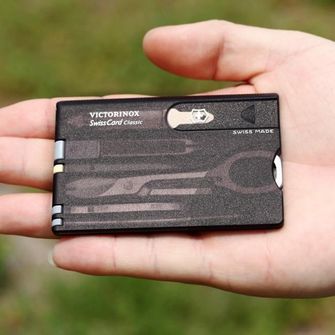 Victorinox SwissCard multifunkčná karta 10v1 čierna