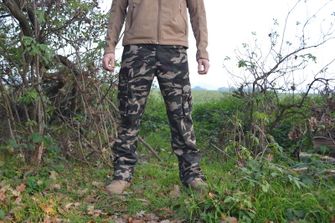 Pánske zateplené nohavice loshan igancio vzor woodland