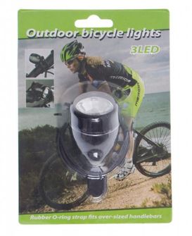Mini Svetlo na bicykel 3xLED