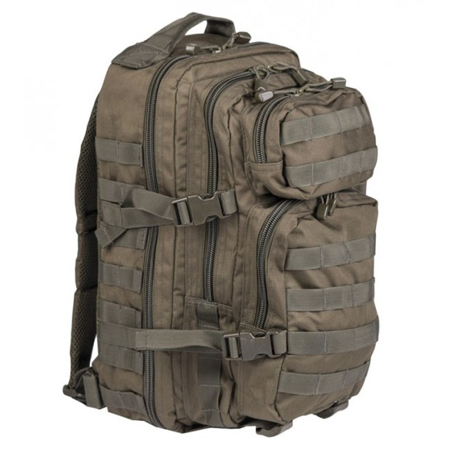 E-shop Mil-Tec US assault Small ruksak olivový, 20L
