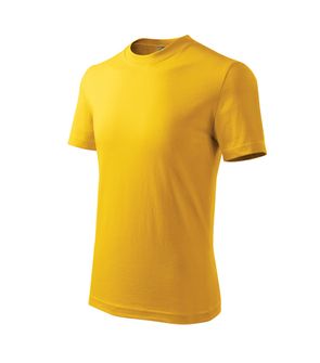 Malfini Classic detské tričko, žlté, 160g/m2