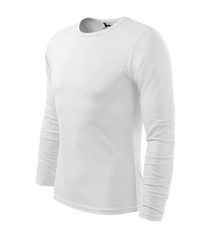 Malfini Fit-T tričko s dlhým rukávom, biele, 160g/m2