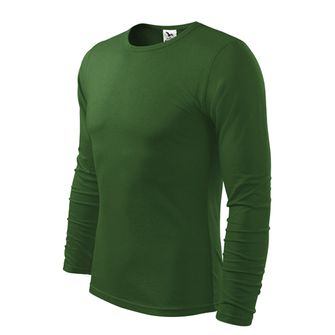 Malfini Fit-T tričko s dlhým rukávom, zelené, 160g/m2