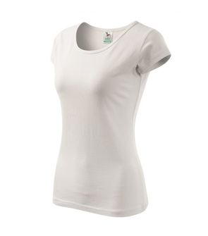 Malfini Pure dámske tričko, biele, 150g/m2