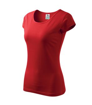 Malfini Pure dámske tričko, červené, 150g/m2