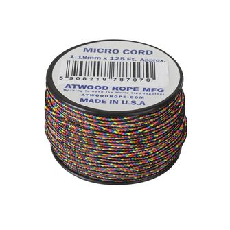 ATWOOD® Mikro lano (125 stôp) - tmavé pruhy (MCCB24)