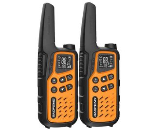 BaoFeng vysielačka BF-T25E PMR rádio 2 ks - oranžová