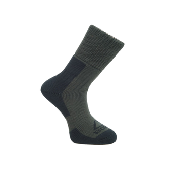 Bobr zimné ponožky,1 pár, zelené
