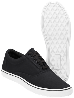 Brandit Bayside Sneaker tenisky, čierno-biele